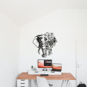Wandpaneel Olifant 3