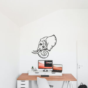 Wandpaneel Olifant 2